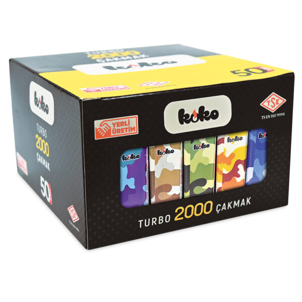 Turbo Sargılı Çakmak Kamuflaj - Görsel 2